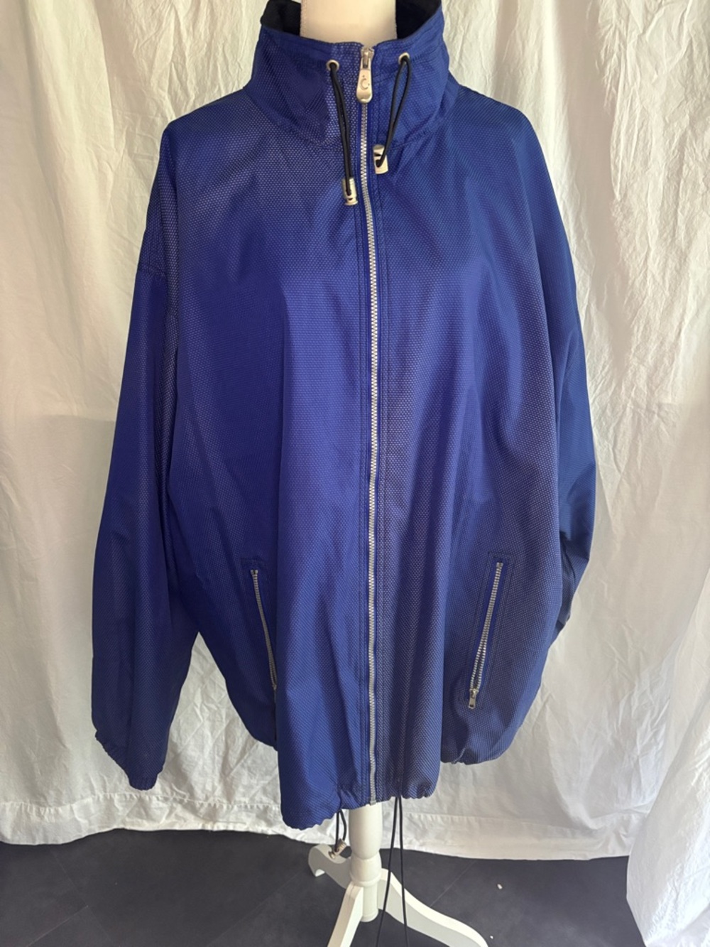 Luna Pier Men's Navy Windbreaker Jacket